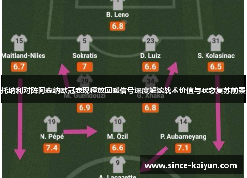 托纳利对阵阿森纳欧冠表现释放回暖信号深度解读战术价值与状态复苏前景